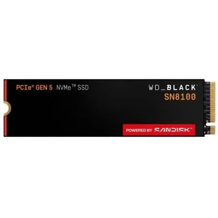 Disco SSD SanDisk WD Black SN8100 1TB/ M.2 2280 PCIe Gen5/ Full Capacity - PixelPlaza