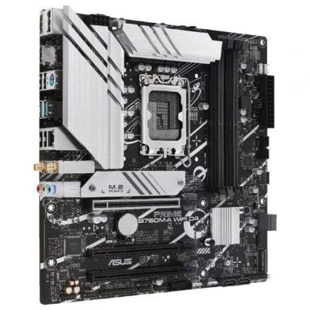 Placa Base Asus PRIME B760M-A WIFI D4 Socket 1700/ DDR4/ PCIe 4.0/ Micro ATX - PixelPlaza
