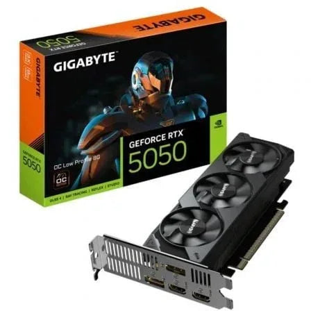 Tarjeta Gráfica Gigabyte GeForce RTX 5050 OC Low Profile/ 8GB GDDR6/ Compatible con Perfil Bajo - PixelPlaza