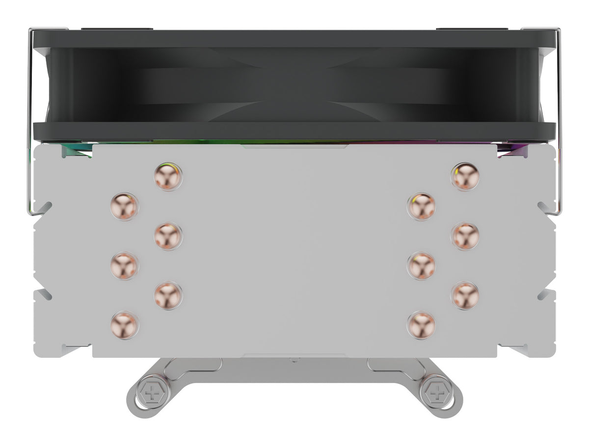Ventilador disipador cpu unyka unycool h60 argb 120mm