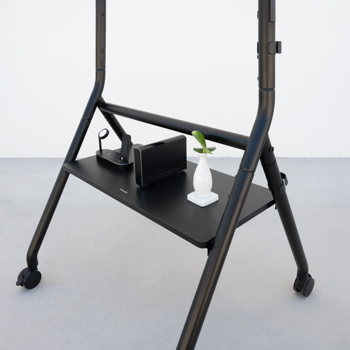Soporte de suelo con ruedas TooQ idreams 37 pulgadas - 86 pulgadas fs20206m - b negro