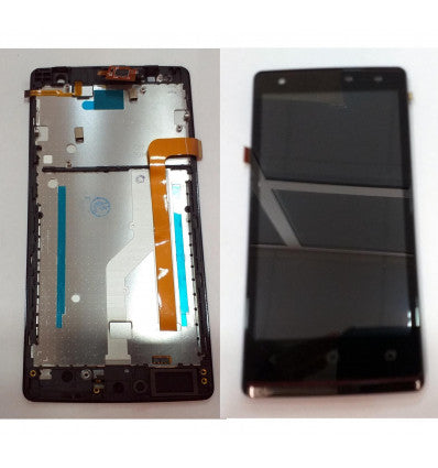 Acer Liquid E3 pantalla lcd + tactil negro + marco negro