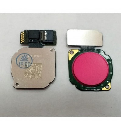 Huawei Y9 2019 flex boton home + lector huella rosa
