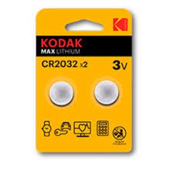 Blister pilas Kodak boton - litio ultra cr 2032 blister 2 pilas
