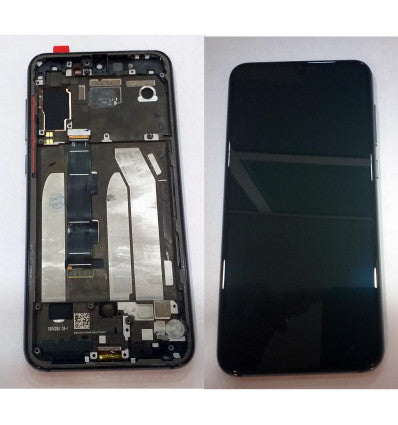 Xiaomi Mi 9 SE MI9 SE pantalla lcd + tactil negro + marco gris negro Premium