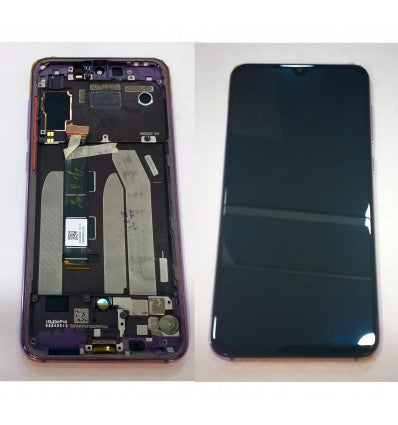 Xiaomi Mi 9 SE MI9 SE pantalla lcd + tactil negro + marco purpura premium