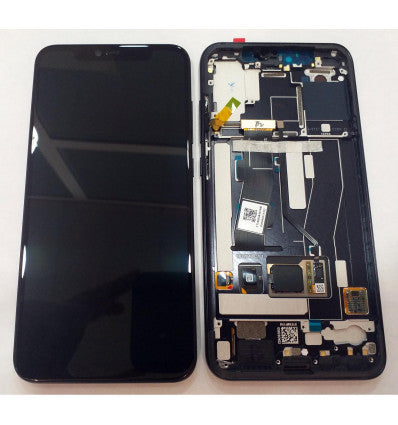 Xiaomi Mi 8 Pro pantalla lcd + tactil negro + marcco negro mi8 pro mi 8pro MZB7000EU