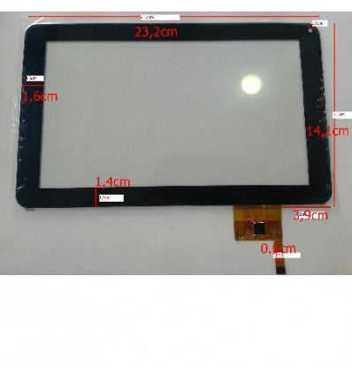 Pantalla Táctil repuesto tablet china 9 Modelo 1"
