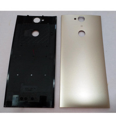Tapa trasera o tapa bateria dorada Sony XPeria XA2 Plus H3413 H4413 H4493