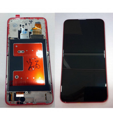 Pantalla lcd + tactil negro + marco rojo Huawei Honor Magic 2 Premium