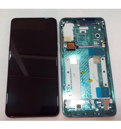 Pantalla lcd para Xiaomi Mi Mix 3 mas tactil negro mas marco completo deslizable verde