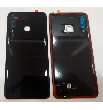 Tapa trasera o tapa bateria negra para Huawei P30 Lite Nova 4E MAR-LX2 P30 Lite 2020 mas cubierta camara