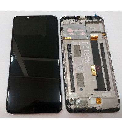 Pantalla lcd para ZTE Blade V18 mas tactil negro mas marco negro
