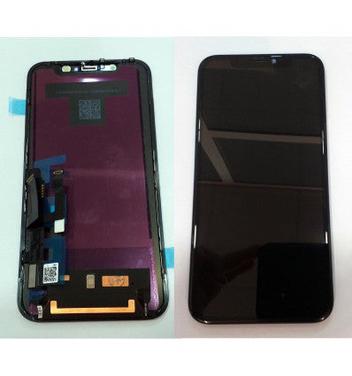 Pantalla LCD IPS para IPhone 11 A2111 A2221 A2223 mas tactil negro calidad Premium
