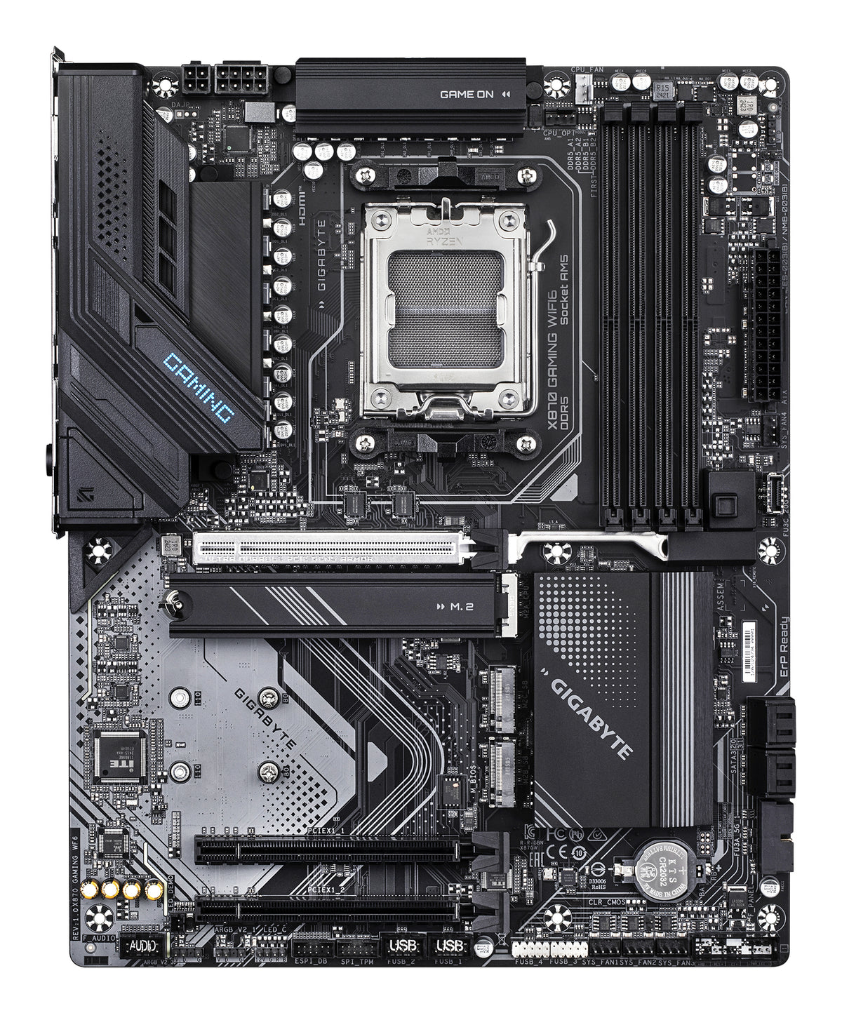 Placa base Gigabyte x870 gaming wf6 g10