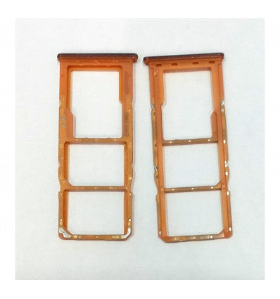 Soporte o bandeja sim dorada para Samsung Galaxy A60 A606 A6060