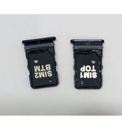 Soporte o bandeja sim negra para Samsung Galaxy A80 A805F SM-A805F