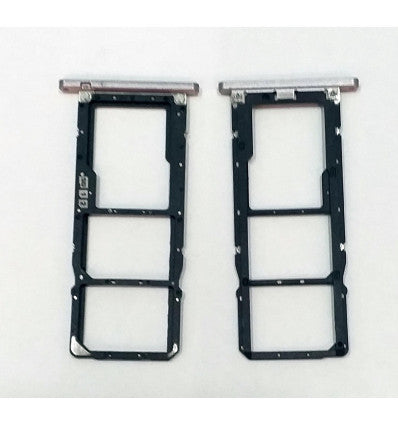 Soporte o bandeja sim gris para Asus Zenfone Max Pro M1 ZB601KL ZB602KL