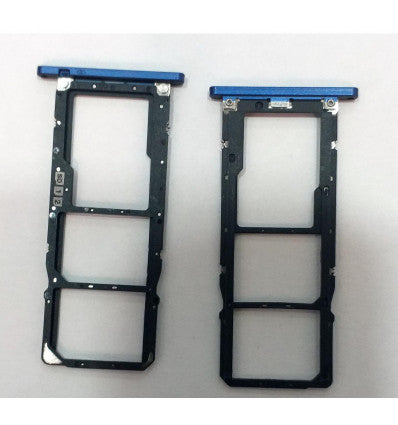Soporte o bandeja sim azul para Asus Zenfone Max Pro M1 ZB601KL ZB602KL