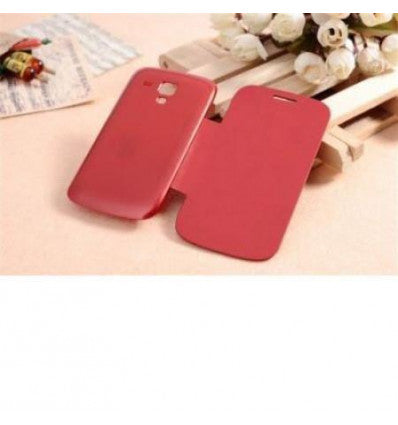 Samsung Galaxy Trend Duos S7562 flip cover roja