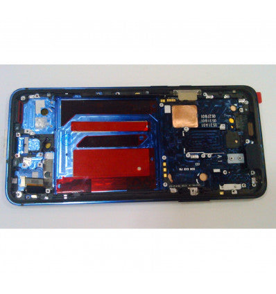 Pantalla lcd para Oneplus 7 pro 7T Pro mas tactil negro mas marco azul