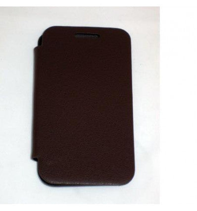 Samsung Galaxy Ace S5830 Flip Cover marron