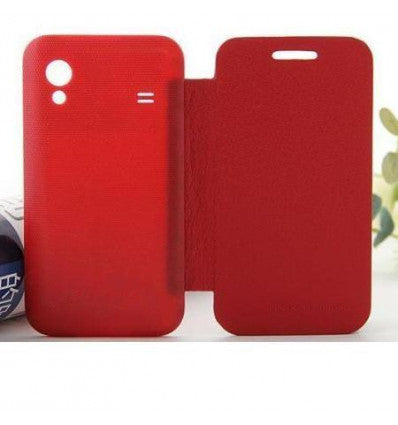 Samsung Galaxy Ace S5830 Flip Cover roja