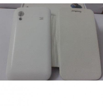 Samsung Galaxy Ace S5830 Flip Cover blanca