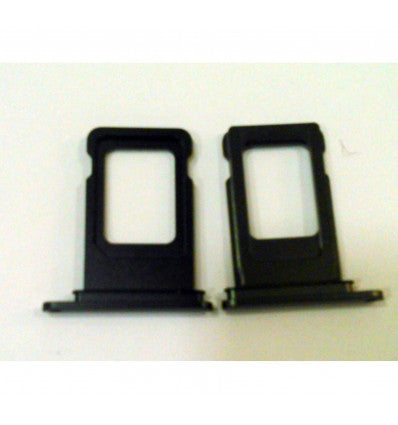 Soporte o bandeja SIM negro para IPhone 11 A2111 A2221 premium