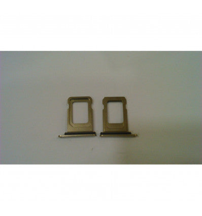Soporte o bandeja SIM dorado para IPhone 11 Pro Max A2161 A2218