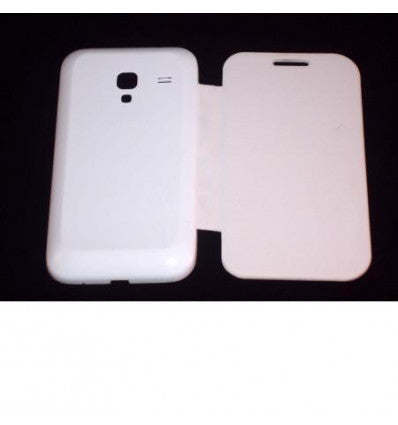 Samsung Galaxy ACE Plus S7500 Flip Cover blanca