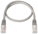 Cable de Red RJ45 UTP Aisens A133-0177/ Cat.5e/ 1m/ Gris