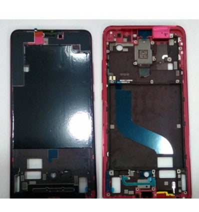Carcasa central roja para Xiaomi Redmi K20 Mi 9T