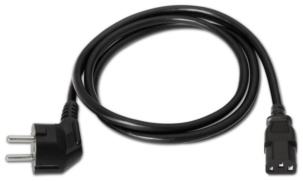 Cable Alimentación para CPU Aisens A132-0170/ CEE7 Macho - C13 Hembra/ Hasta 1500W/ 10m