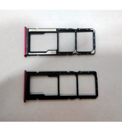 Soporte SIM rojo para Xiaomi Redmi 8A MZB8298IN