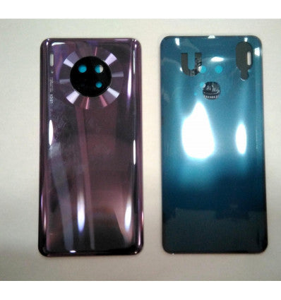 Tapa trasera o tapa bateria lila para Huawei Mate 30 mas lente camara
