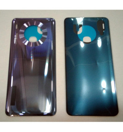 Tapa trasera o tapa bateria plateada para Huawei Mate 30