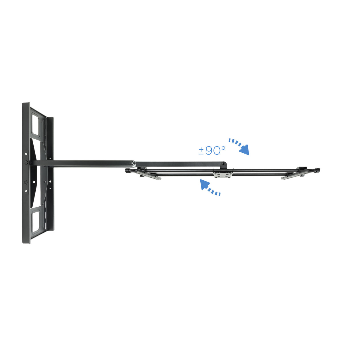 Soporte de Pared Orientable / Inclinable TooQ LP4380XL-B para TV de 43-80"/ hasta 50kg