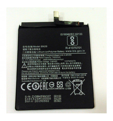 Batería para Xiaomi BN39 Xiaomi Mi Play 3000mah