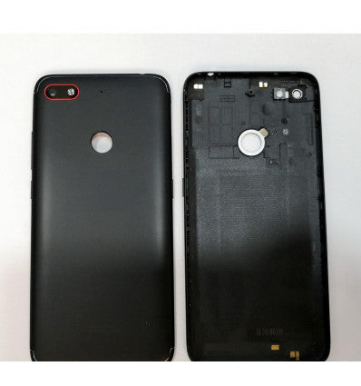 Tapa trasera o tapa bateria negra para ZTE Nubia N3 NX608J V18