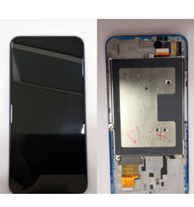 Pantalla lcd para Huawei Honor Magic 2 mas tactil negro mas marco azul Premium