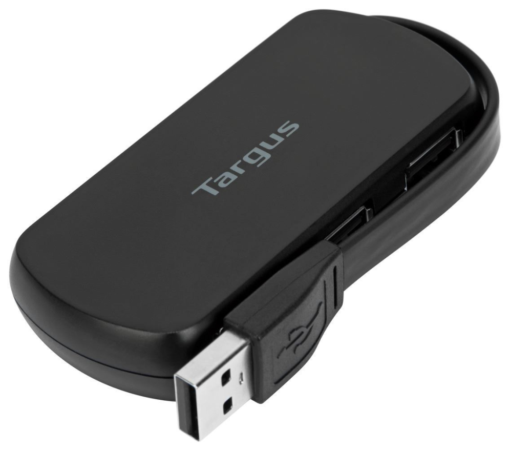 Hub USB Targus 4 puertos USB negro