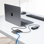 Hub startech USB tipo c 4 en 1