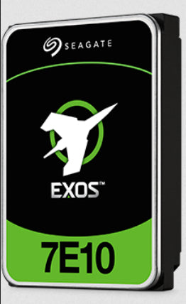 Disco duro interno HDD Seagate exos 7e10 st8000nm018b 8TB 3.5 pulgadas SATA 6GB - s 7200rpm 256MB