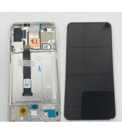 Pantalla LCD para Xiaomi Mi 9 Pro M1908F1XE mas tactil negro mas marco blanco