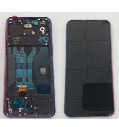 Pantalla LCD para Oppo R17 Pro mas tactil negro mas marco lila Premium