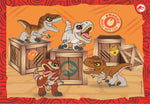 Puzzle Jurassic World 12-16-20-24pzs