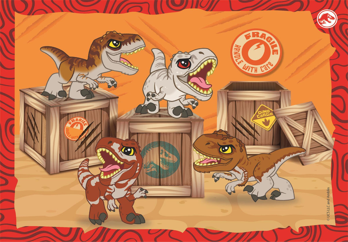 Puzzle Jurassic World 12-16-20-24pzs