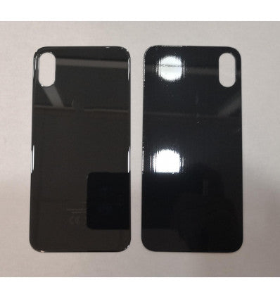 Tapa trasera o tapa bateria negra facil instalacion para IPhone X A1865 A1901 A1902