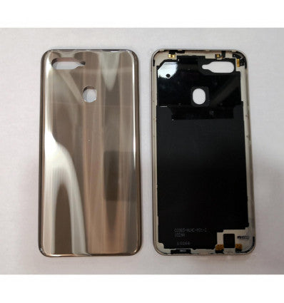 Tapa trasera o tapa bateria dorada para Oppo AX7 6.2